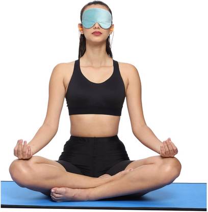 craftx CraftX100% Darkness,Super-Soft, Meditation, Deep Sleep ( Aqua , pack of 2 )