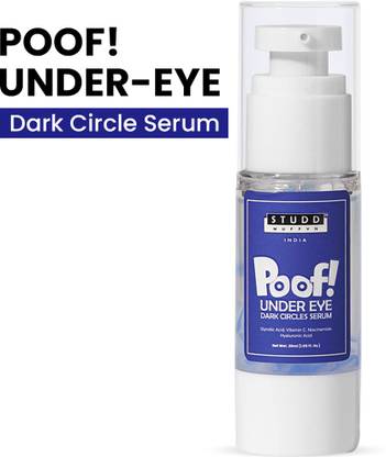 Studd Muffyn POOF! Under Eye Dark Circle Serum | For Radiant & Refreshed Look