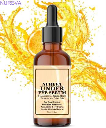 nureva 100% Pure Acid Under Eye Serum for Puffiness & Dark Circles