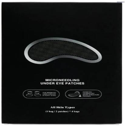 BIFRRUTANT Microneedling Eye Patches with cooling comfort zone