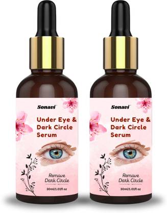 Sonavi Under Eye Serum For Remove Dark Circles And Puffiness For Women & Men (60 ml)