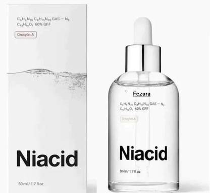 Fezora Niacid Face Serum - 10% Niacinamide,skin Brightening Serum, Anti-Aging