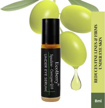 ecoberry Squalane Coenzyme Q10 Under Eye Serum For Dark circles Diminishes Dark spots