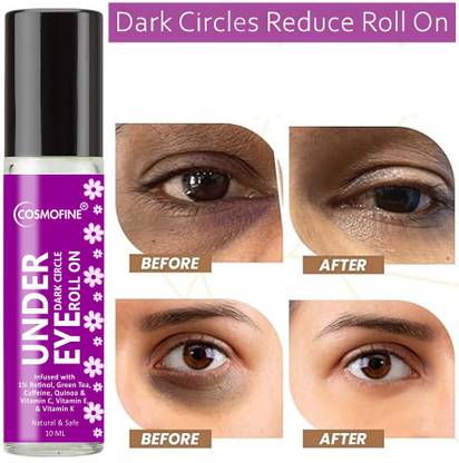 cosmofine Under Eye & Dark Circle Serum For Dark Circles, Wrinkle & Puffy Eyes