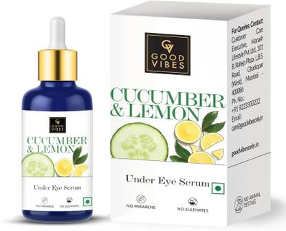 GOOD VIBES Under Eye Serum - Cucumber and Lemon (30 ml)