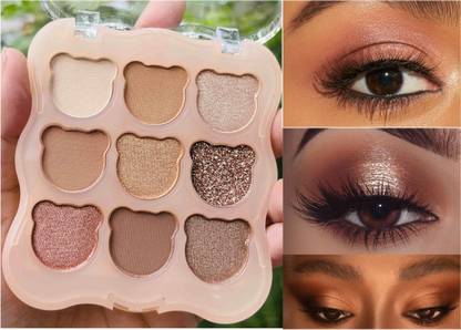 EVERERIN Eyeshadow Palette |Highly Pigmented Eyeshadow |Matte & Shimmer Finish 12 g