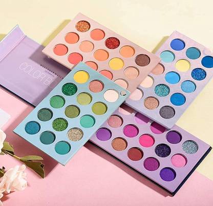 bluset Eyeshadow Palette 60 Color Makeup Palette Highlighters Eye Make Up 150 g