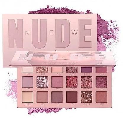 ASH BY LA OTTER Nude Eyeshadow Palette with 18 colours 18 g