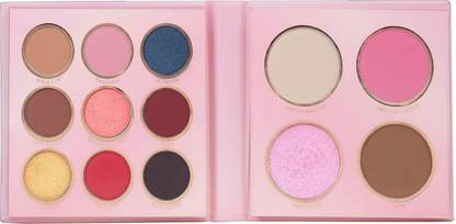 MARS 9 Eyeshadow Palette with 1 Highlighter, Blusher, Bronzer & Compact Powder 16 g