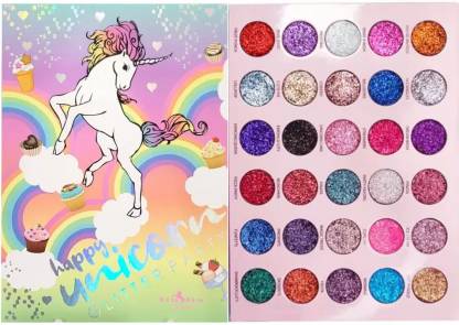 Marie Huda PARTY LIKE A GLITTERY UNICORN Glitter Eyeshadow Palette 35 g