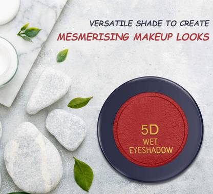YAWI Red Shimmering Pressed Powder