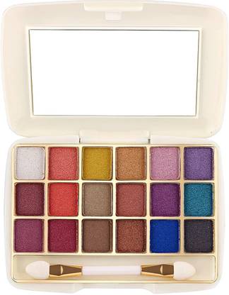 MARS 18 Color Eye Velvety Eyeshadow-EP03-02 (Multicolor, 12g) 12 g