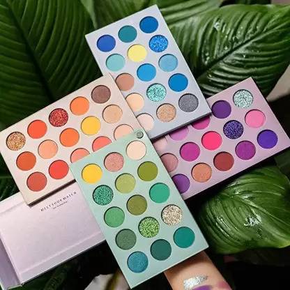 House Of Huda Eyeshadow Palette 60 Colors Mattes And Shimmers High Pigmented 60 g