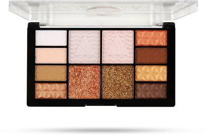 RED4 Absolute 12 Colors Eyeshadow Palette | Highly Pigmented |Long Lasting |Eyeshadow 32.2 g