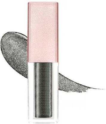 MYEONG Grey Liquid Glitter Eyeshadow, Sparkling Quick-Drying, And Glow Eye Shadow 4 ml