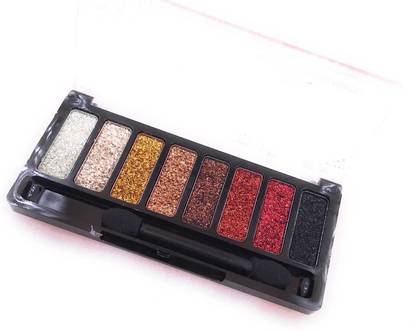 HUDAMOJI 8 color glitter eyeshadow palette | makeup eyeshadow palette 10 g