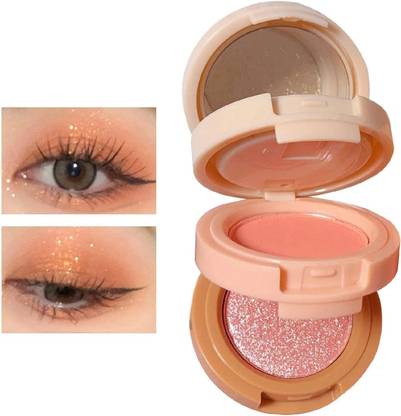 GULGLOW99 Face Highlighter With Mate Blusher Eyeshodow Highlighter Palette 4.8 g