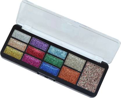 Professional Amazing Glitter Eye Shadow 12 Color Makeup Palette 15.6 g