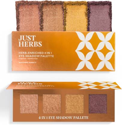 Just Herbs Enriched 4 in 1 Eye Shadow Palette - 12 g