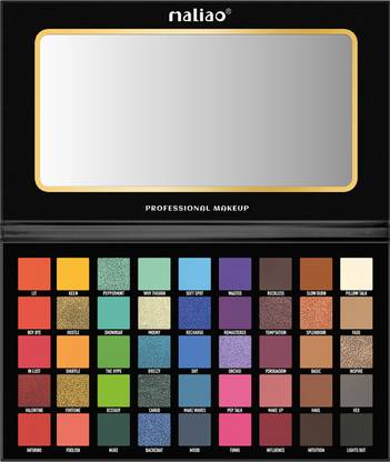 मालियाओ Retro Glamour Eyeshadow Palette - 45 Shades of Stunning Colors 64 g