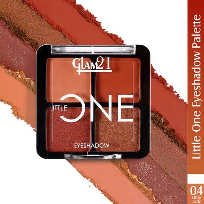 Glam21 Cosmetics Little One Eyeshadow Palette Ultra Pigmented Longlasting Eye Make Up,Pocket Size 3.5 g