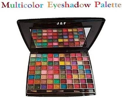 J & F Hinshitshu Perfect Matte Look 80 Colors Eyeshadow Palette 39.6 g