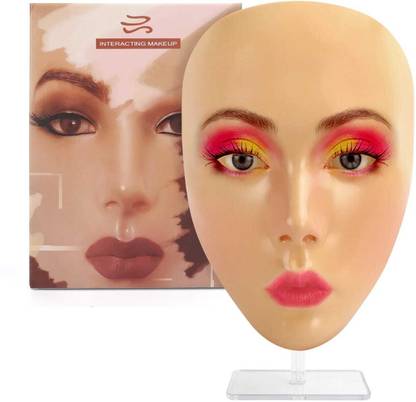 Shills Professional Makeup Practice Face Board Full Face Duumy Eyes/Lips/Contouring Dummy 120 g