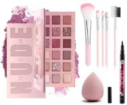 we ensign Eye makup kit eyeshadow different color kit , 5pin makup brush , 36H +PUFF 100 g
