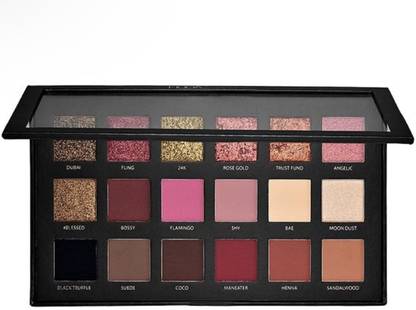 HUDA BABY Edition 18 Colors Rose Gold Remastered Beauty EyeShadow Palette (Rose Gold) 18 g