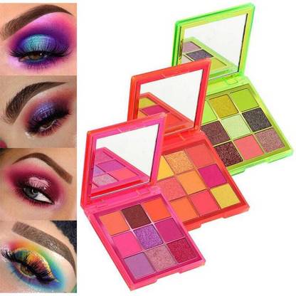 LOVE HUDA Professional Rose Quartz 18 Colors Eye Shadow Palette Perfect For Eye Makeup 15 g