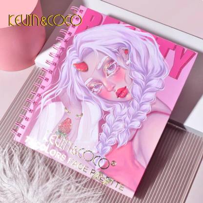 DILANCI KEVIN&COCO 73 Color Eyeshadow Palette | Bold & Vibrant Shades | Matte, Shimmer 43 g