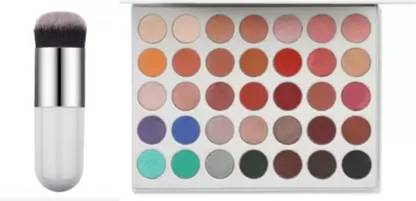 senarius Jaclyn Hill Eye Shadow Palette 35 Colour Foundation Makeup Brush 200 g