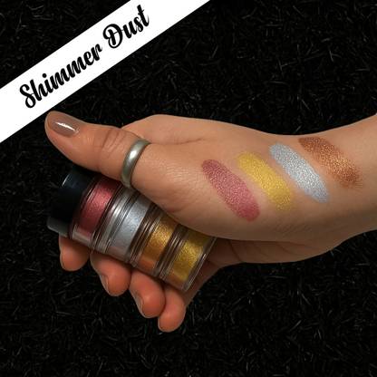 VOZWA Eyeshadow Loose Pearl Pigment Shimmer Dust | Highly Pigmented | Blends Easily 10 g