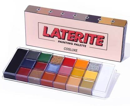 Cosluxe UCANBE 20 Color Laterite Face Body Paint Oil Kit,Makeup Face Painting Palette 168 g
