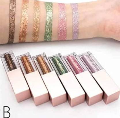 IMagic Metallic Liquid Eye Shadow HENG FANG Pack of 6 4 ml