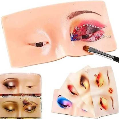 MS Traders Eye Make Up Practice Dummy, Make Up Practice Face Board