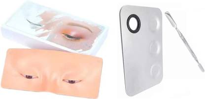 URBANMAC Practicing Eyeshadow, Silicone Face and Eye Makeup Practice Board, 200 g