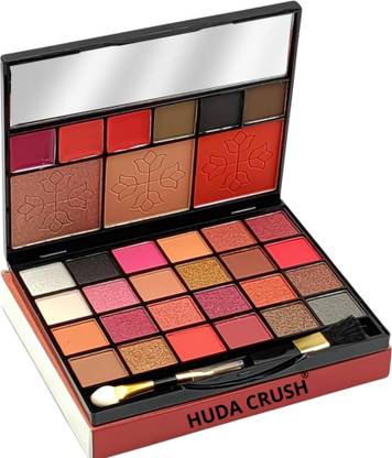 HUDA CRUSH All‑in‑One Eyeshadow Palette with Brush, Eyebrow, Blush, Contour, Lip Gloss 159 g