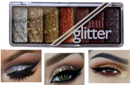 tanvi27 Eye makeup Eyeshadow Palette Multicolor 11.26 g