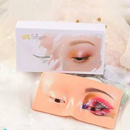 EYESEEK Eyeshadow Makeup Practise Face Dummy, Eye Dummy for Makeup Practise 1 g