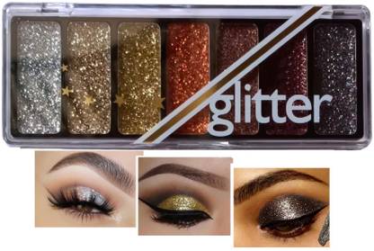 REIMICHI 7 Color Eye Shadow Glitter Shades For Smokey Eye Palette 11.26 g