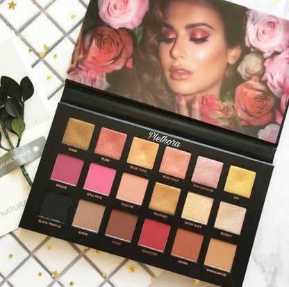 Plethora New Edition Rose Gold REMASTERED Eyeshadow Palette Matte and Shimmer Eyeshadow 18 g
