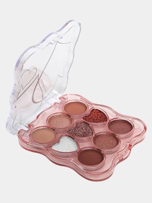 tanvi27 New Highly Pigmented Gittery, Matallic & Matte Finish Eyeshadow Palette 11 g
