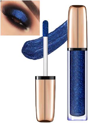 tanvi27 Best Long Lasting Waterproof Blue Liquid Eyeshadow Quick-drying Glitter Shimmer 7 ml