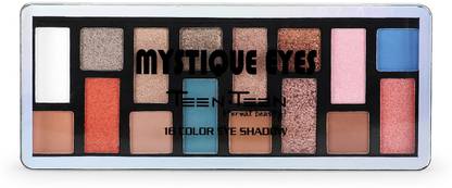 Teen Teen Mystique Eyes 16 Color Eyeshadow Palette, Highly Pigmented,Matte &Shimmer Finish 25 g