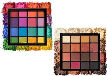 K.Y.L.Plus 16 Color Ultimate Shadow Palettes Kit for Girls/Women 20 g