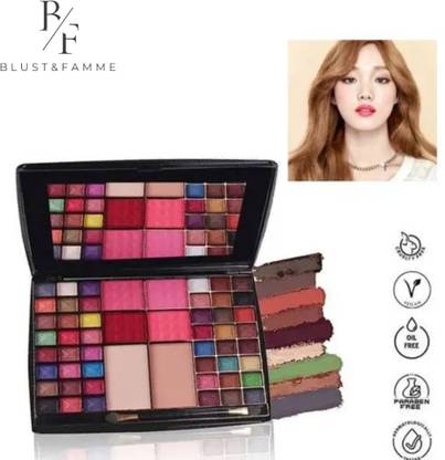 BLUST&FAMME Makeup Artist 54 Pigmented Colors Eyeshadow Palette Long Wearing 1 48 g