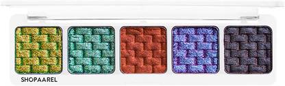 SHOPAAREL Sparkle 5 Color Eyeshadow (Drama) 5 g