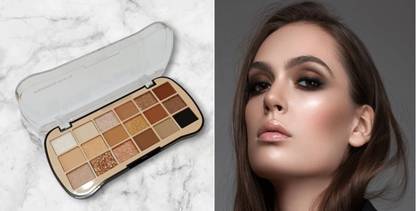 HUZURLU Eyeshadow Palette Beginner Friendly & Long Lasting Eye Shadow Palette 15.5 g