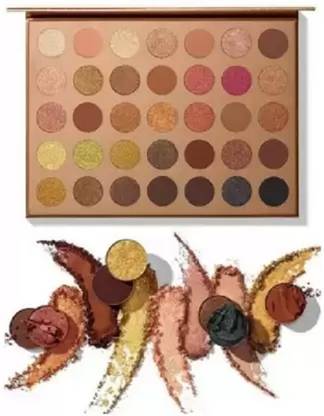 Marie Huda Beauty 35K Bronze Goal Eyeshadow Palette Matte&Shimmer Waterproof eyeshadow 32 g